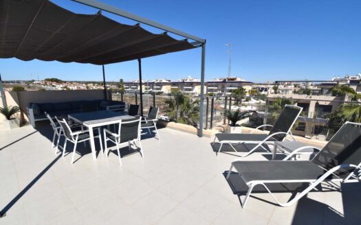 Modern top and corner apartment with roof terrace